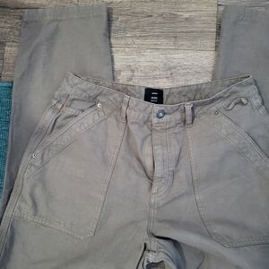 Finisterre Jeans Mens 34R 34x32 Brown Cotton Organic Pants